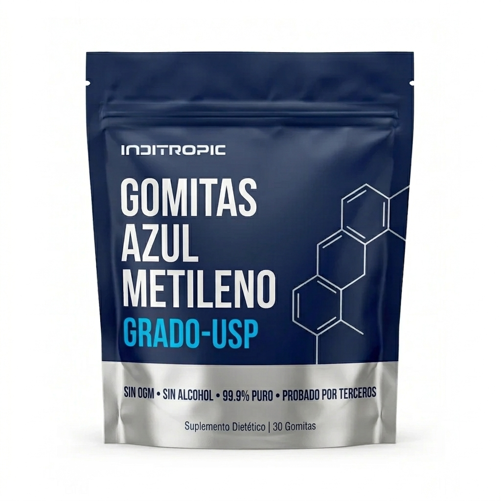 Gomitas de Azul de Metileno - Mente clara y cuerpo sin dolor en 16 días o menos.